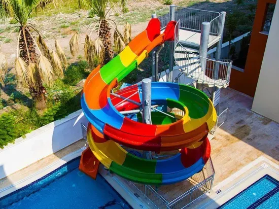 Single Open Twist Pool Slide Fiberglass Spiral Water Slide for All Ages - 2026 Slide for Pool, Slider for Kids price | Made-in-china.com